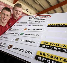 Clydesdale Bank Premier League Fixtures 08 09 Spfl